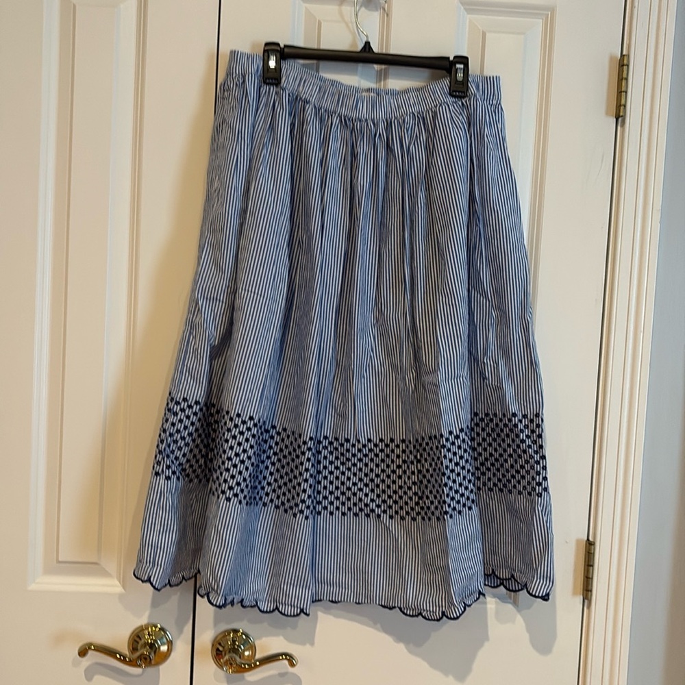JCrew Factory Midi Skirt Size L